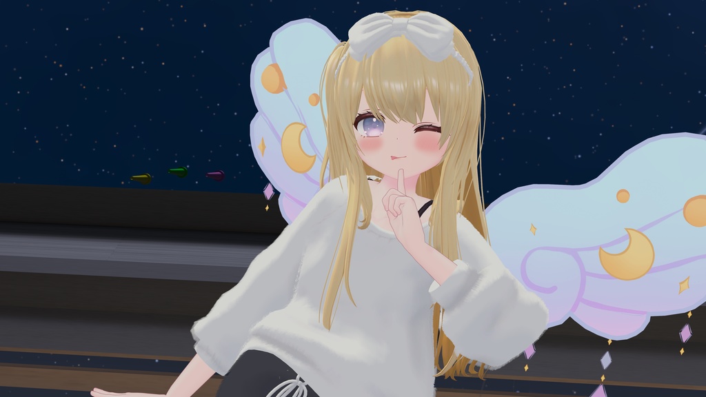 『もこもこルームウェア』複数アバター対応衣装