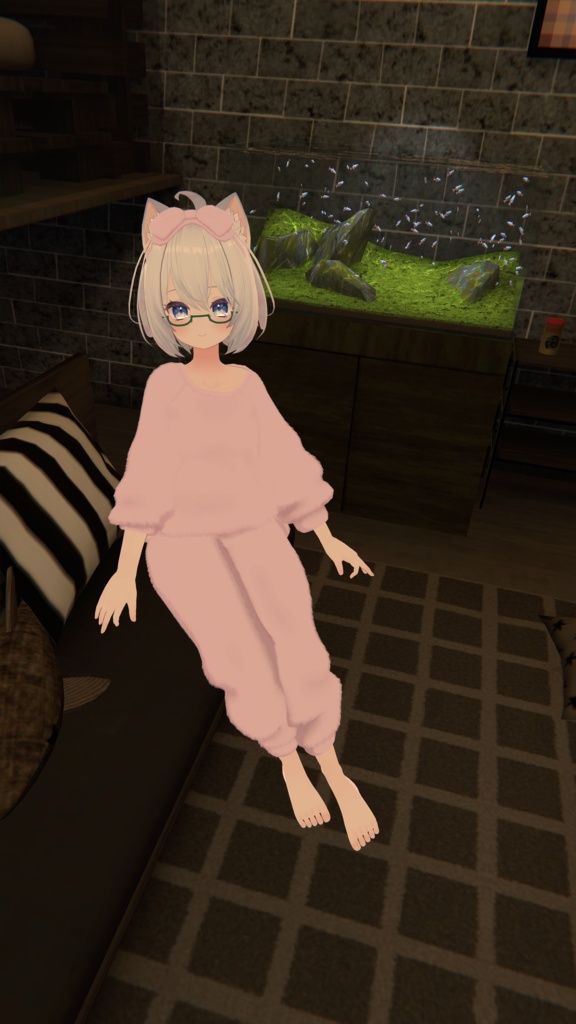 『もこもこルームウェア』複数アバター対応衣装