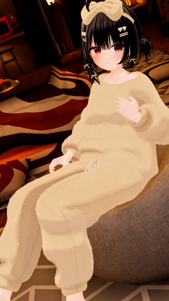 『もこもこルームウェア』複数アバター対応衣装