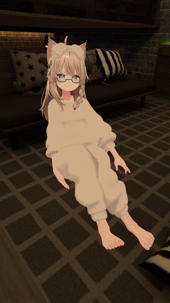 『もこもこルームウェア』複数アバター対応衣装