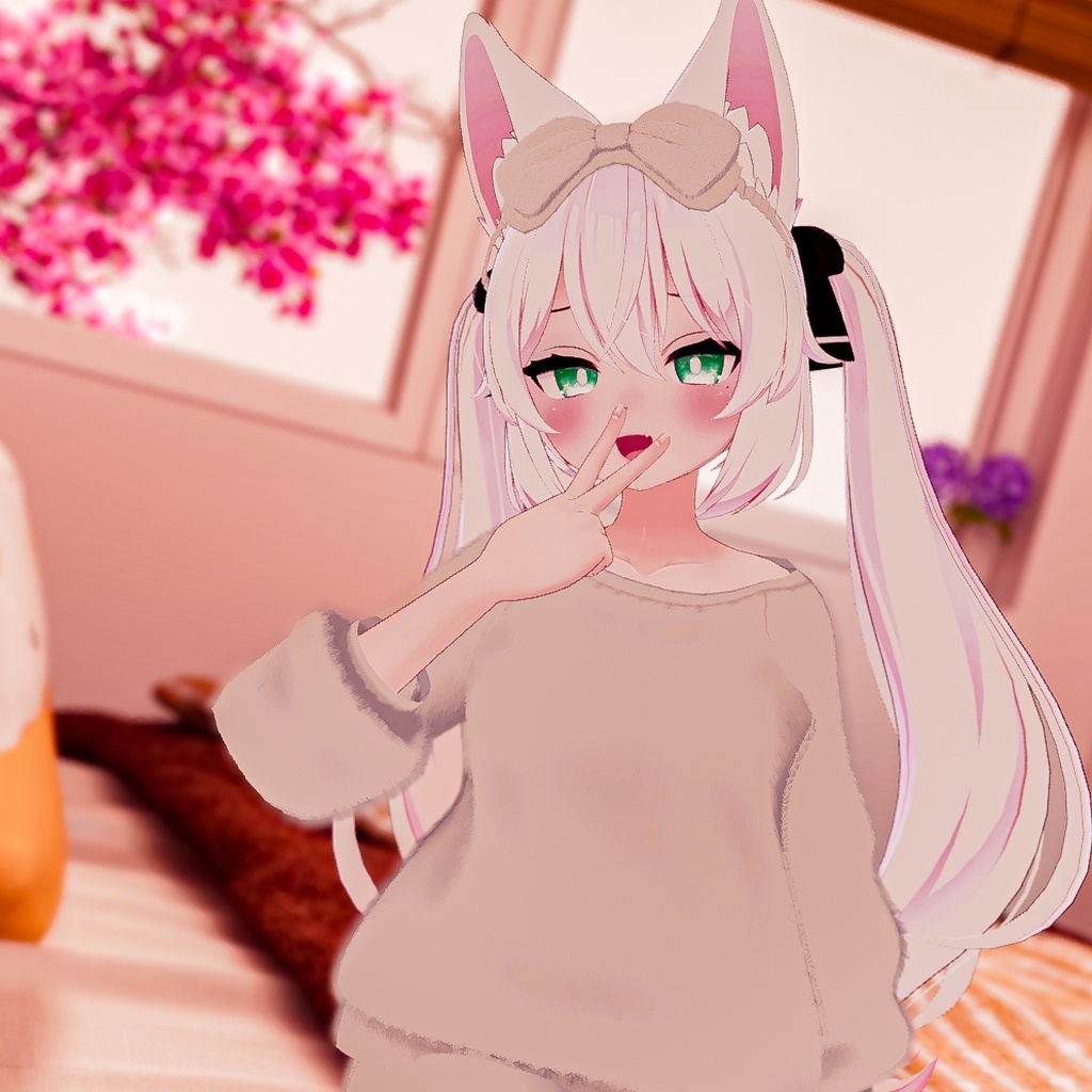 『もこもこルームウェア』複数アバター対応衣装