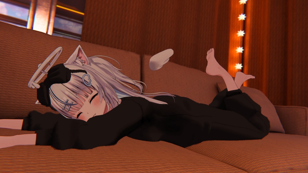 『もこもこルームウェア』複数アバター対応衣装