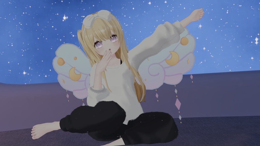 『もこもこルームウェア』複数アバター対応衣装