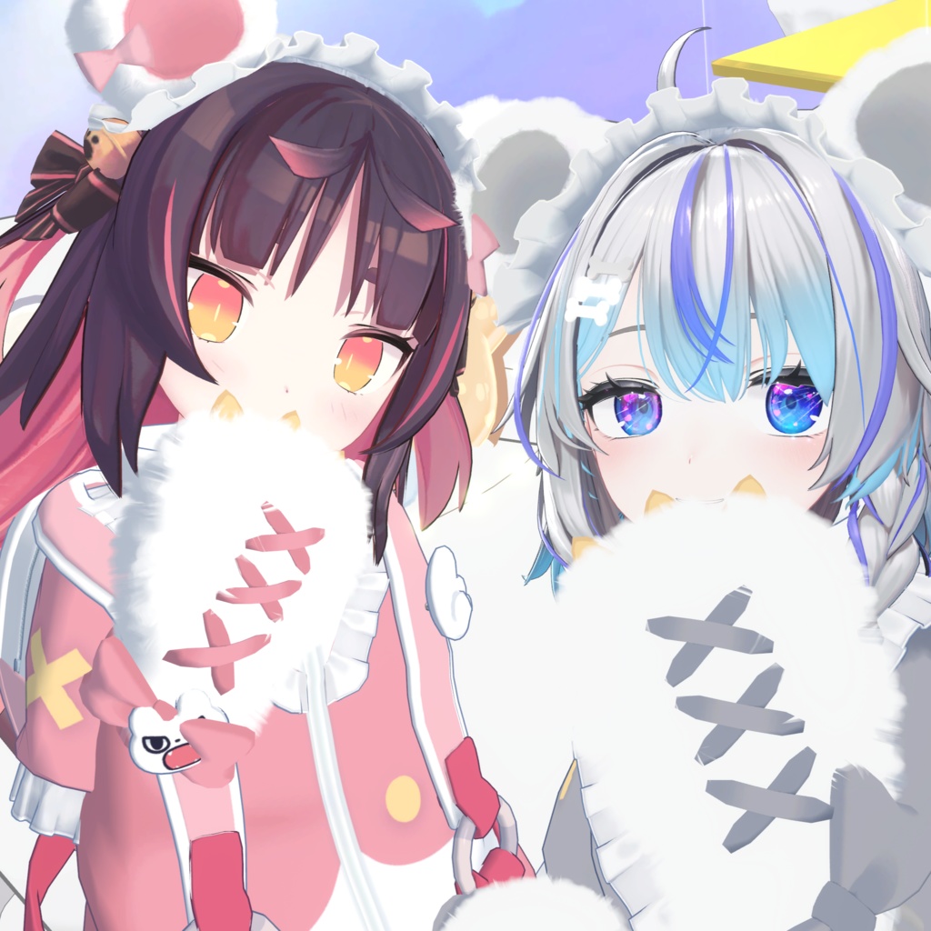 天使界隈シリーズ『Kumakko Tenshi くまっこ天使』複数アバター対応衣装