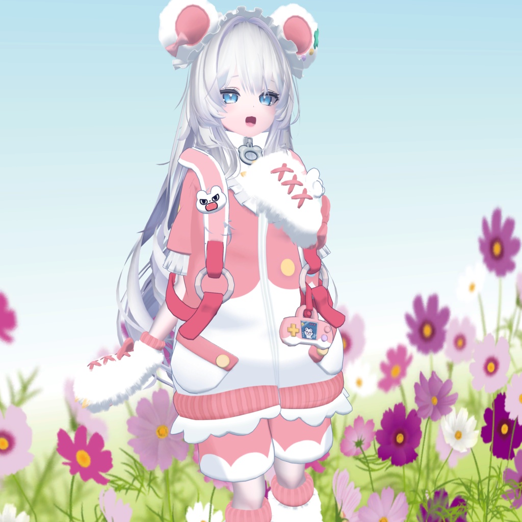 天使界隈シリーズ『Kumakko Tenshi くまっこ天使』複数アバター対応衣装