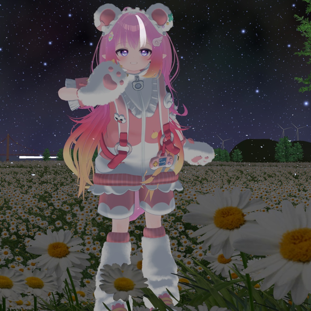 天使界隈シリーズ『Kumakko Tenshi くまっこ天使』複数アバター対応衣装