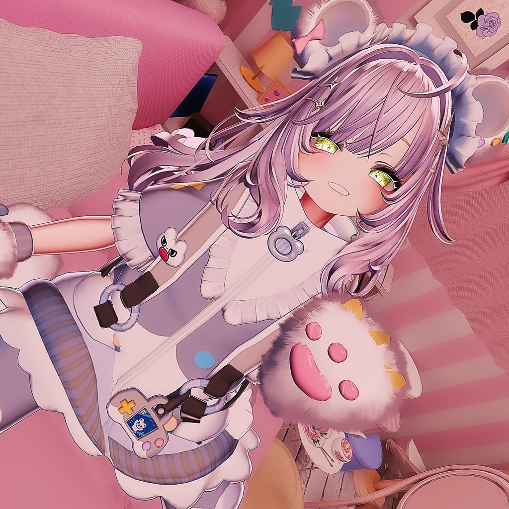 天使界隈シリーズ『Kumakko Tenshi くまっこ天使』複数アバター対応衣装