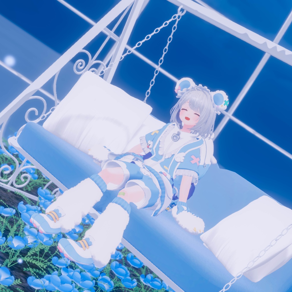 天使界隈シリーズ『Kumakko Tenshi くまっこ天使』複数アバター対応衣装