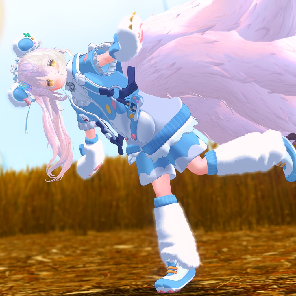 天使界隈シリーズ『Kumakko Tenshi くまっこ天使』複数アバター対応衣装