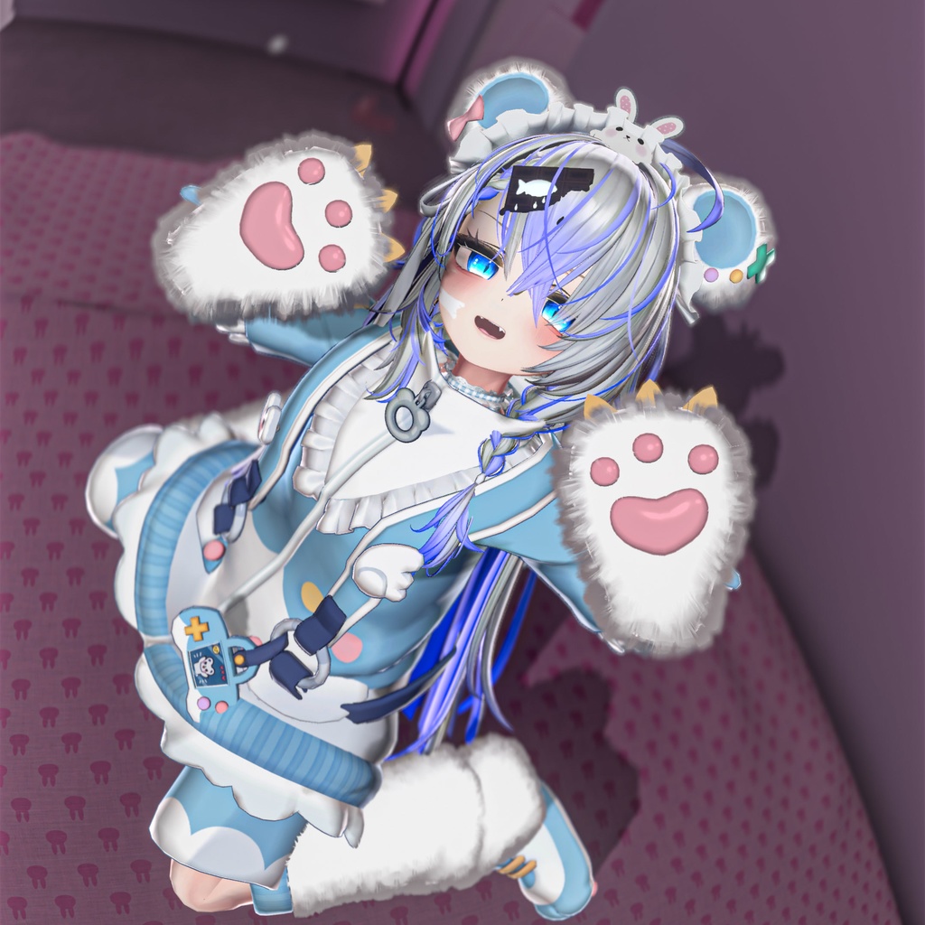 天使界隈シリーズ『Kumakko Tenshi くまっこ天使』複数アバター対応衣装