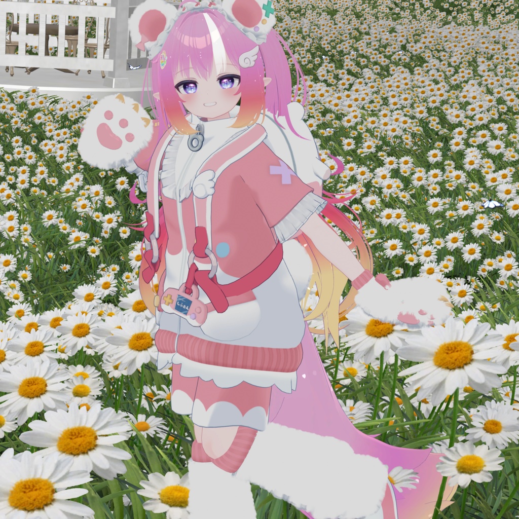 天使界隈シリーズ『Kumakko Tenshi くまっこ天使』複数アバター対応衣装