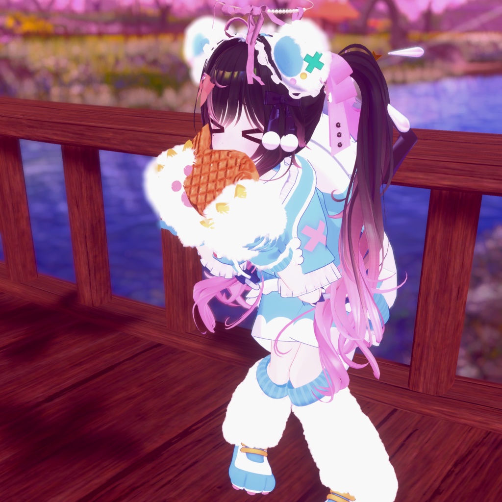 天使界隈シリーズ『Kumakko Tenshi くまっこ天使』複数アバター対応衣装