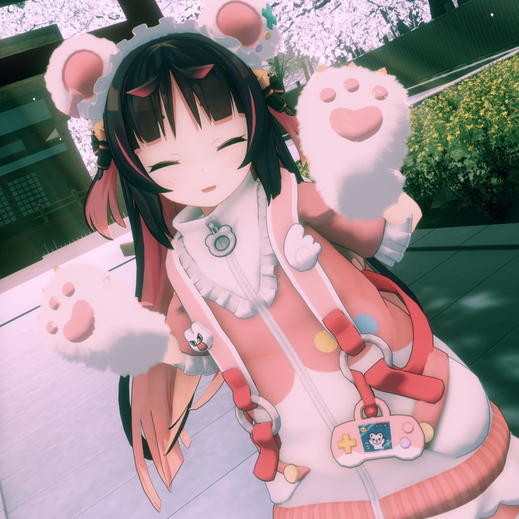 天使界隈シリーズ『Kumakko Tenshi くまっこ天使』複数アバター対応衣装