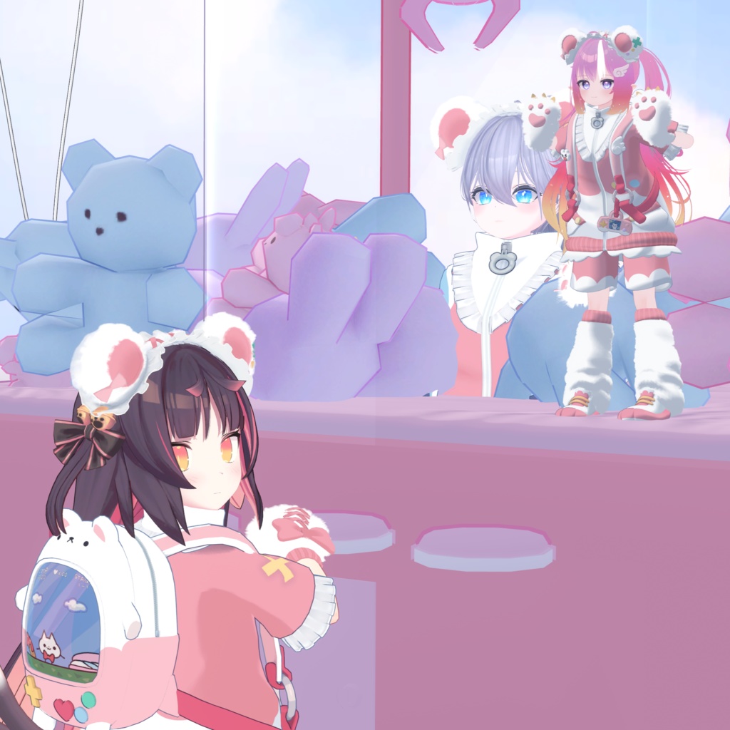 天使界隈シリーズ『Kumakko Tenshi くまっこ天使』複数アバター対応衣装