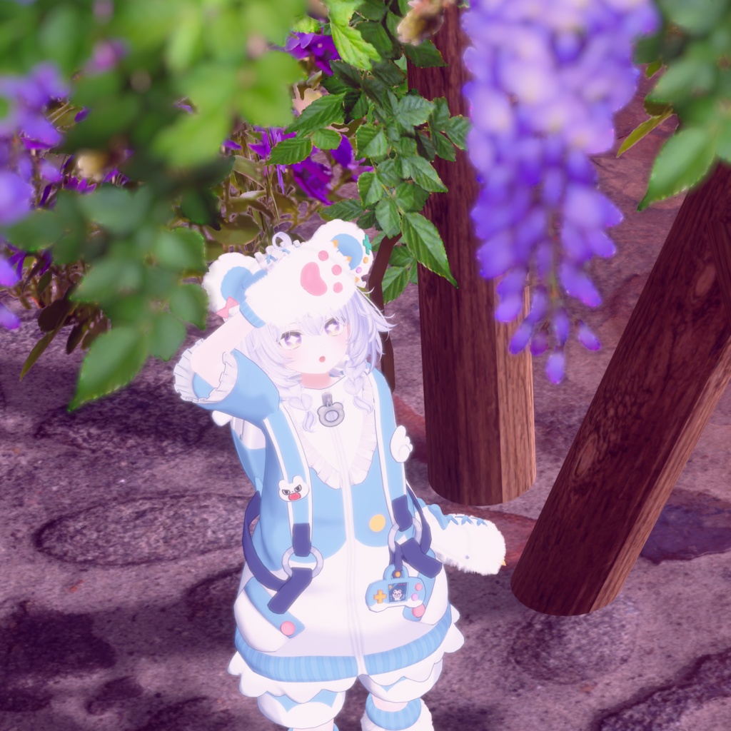 天使界隈シリーズ『Kumakko Tenshi くまっこ天使』複数アバター対応衣装