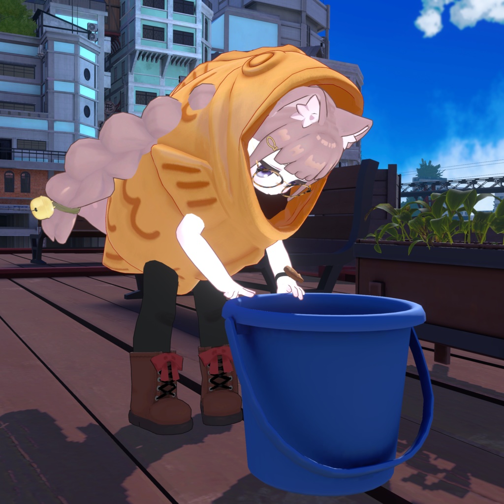 『たい焼きぐるみ』複数アバターセミ対応