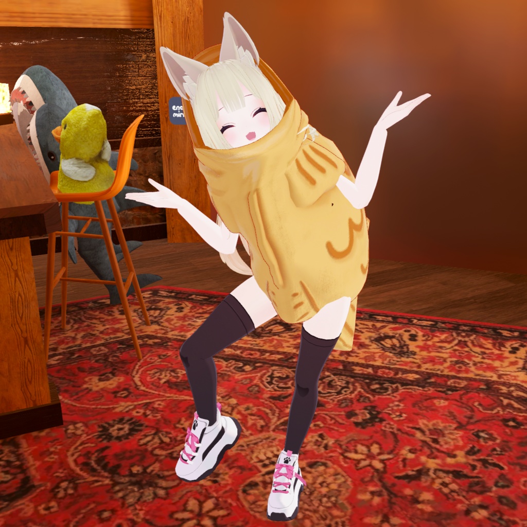 『たい焼きぐるみ』複数アバターセミ対応