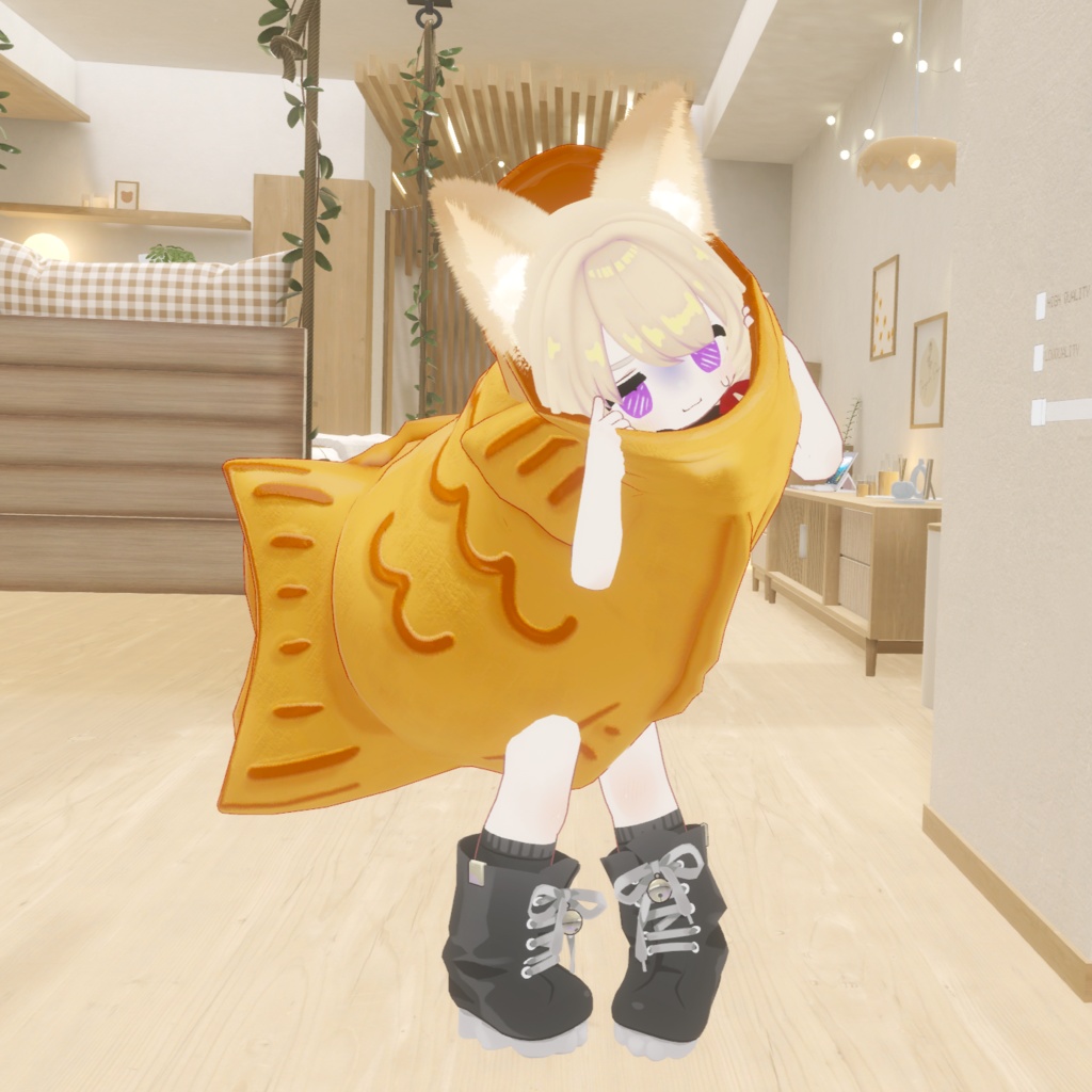 『たい焼きぐるみ』複数アバターセミ対応