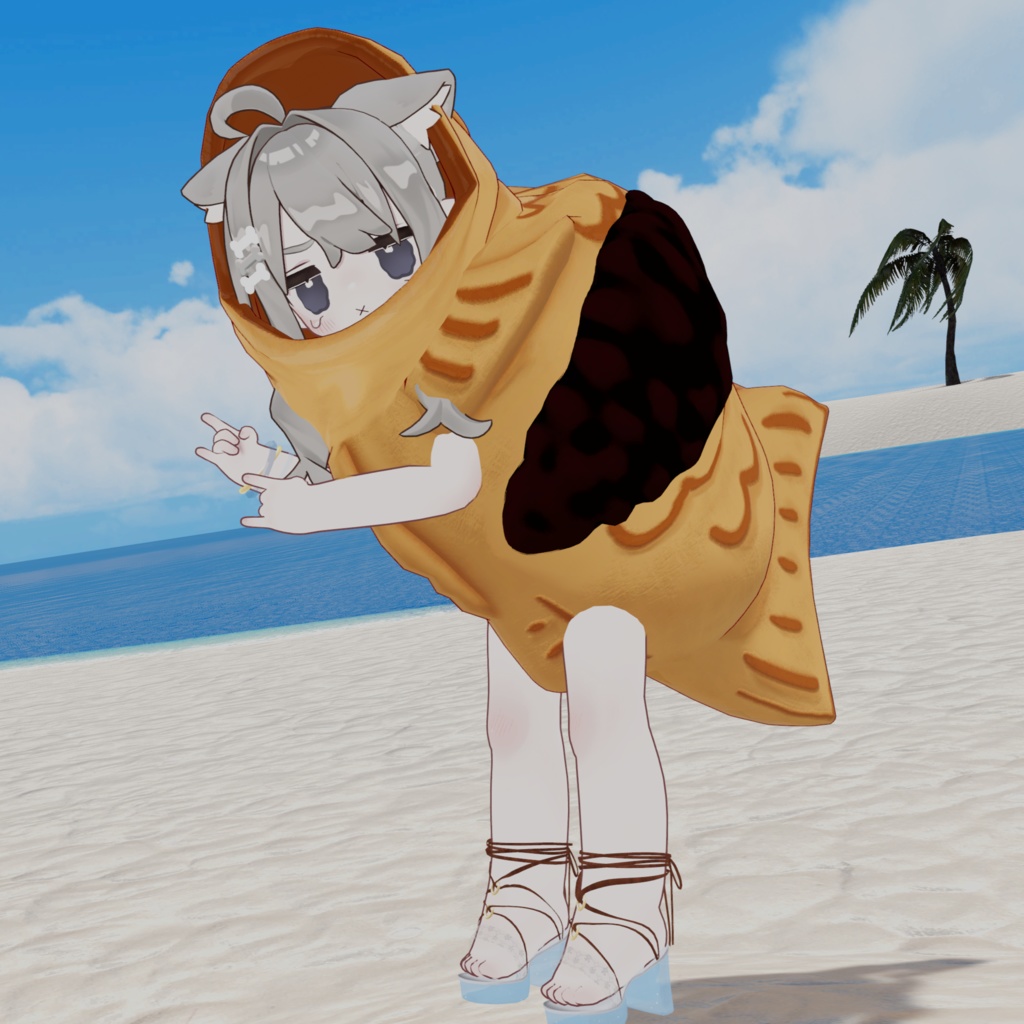 『たい焼きぐるみ』複数アバターセミ対応