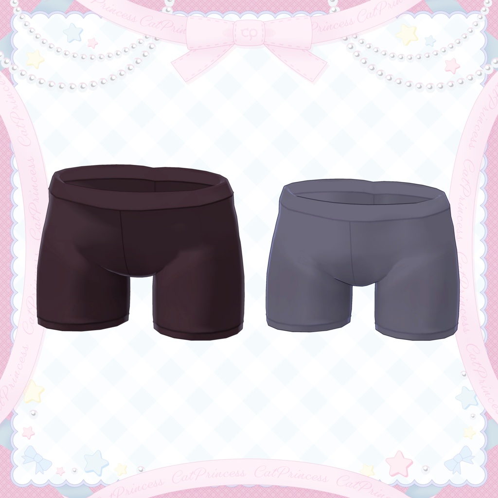 フォロワー8000人記念!無料アイテム『こまどアバター対応スパッツ』VRChat