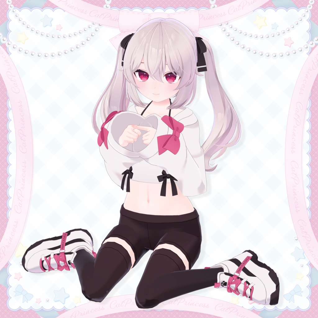 フォロワー8000人記念!無料アイテム『こまどアバター対応スパッツ』VRChat
