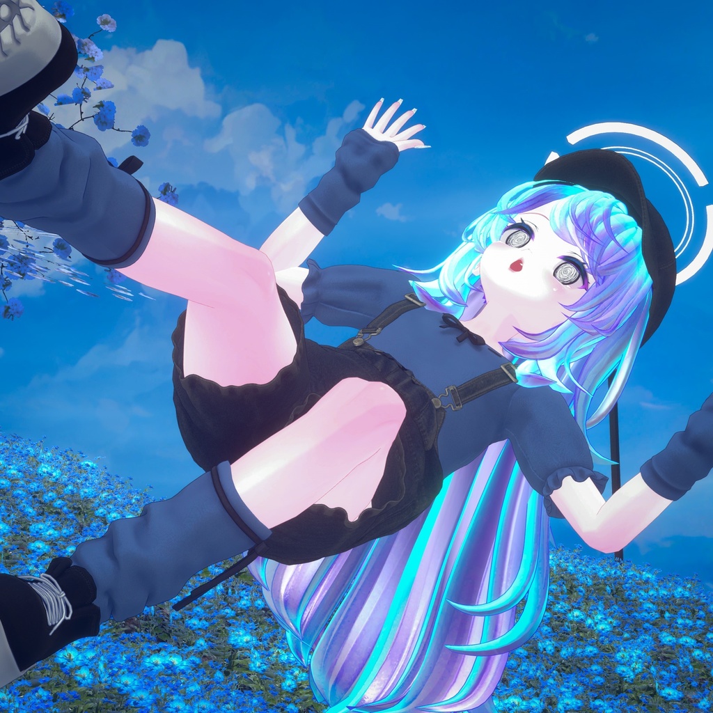 『お散歩デニムコーデ』複数アバター対応衣装