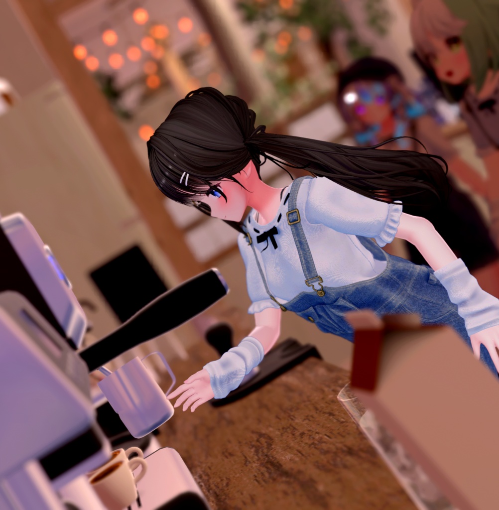 『お散歩デニムコーデ』複数アバター対応衣装