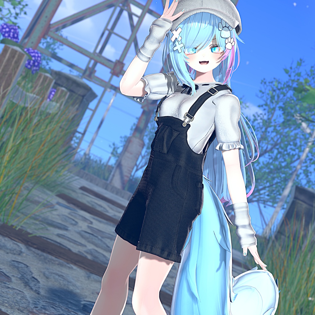 『お散歩デニムコーデ』複数アバター対応衣装