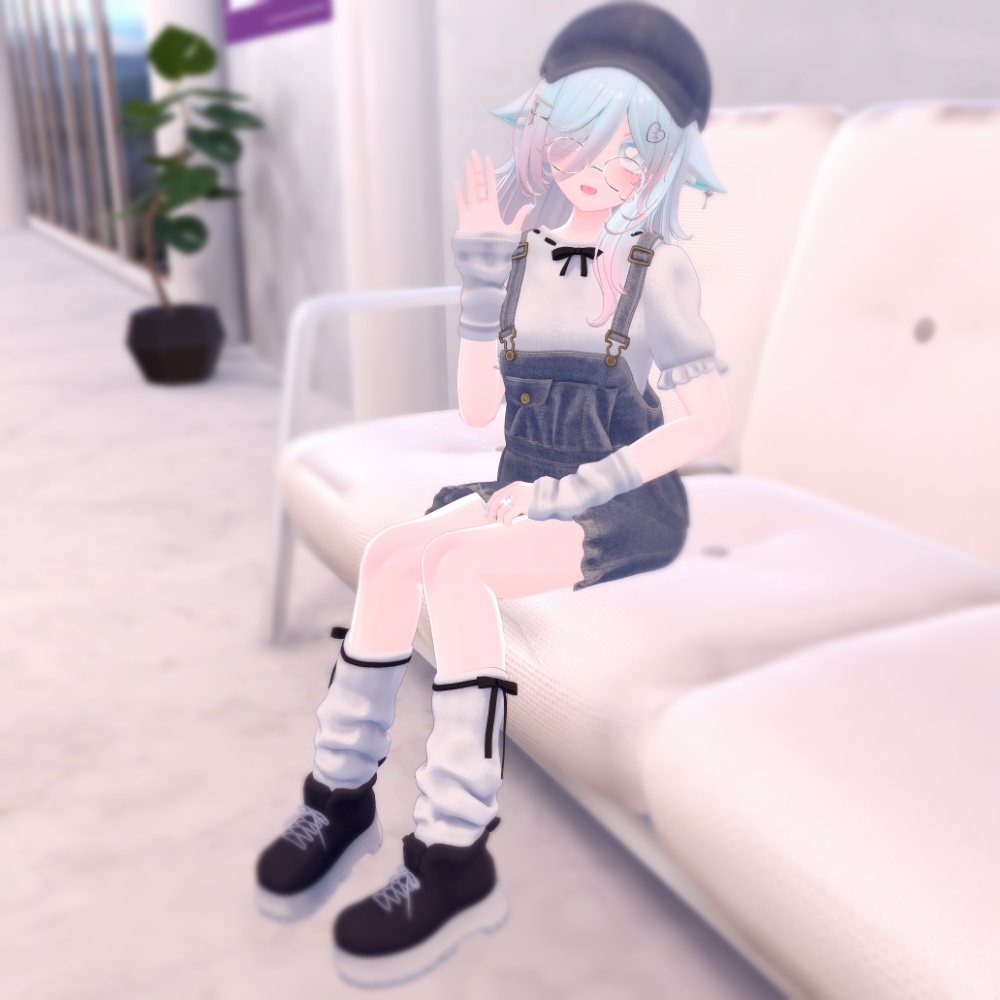 『お散歩デニムコーデ』複数アバター対応衣装