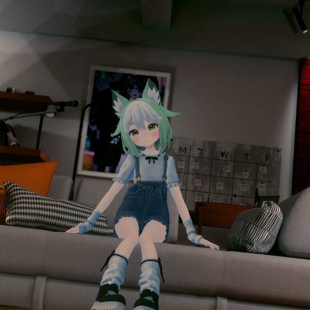 『お散歩デニムコーデ』複数アバター対応衣装