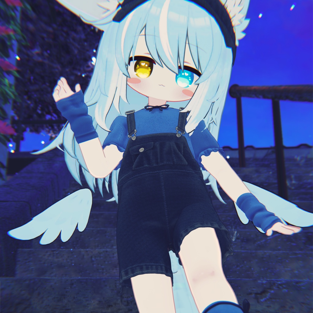 『お散歩デニムコーデ』複数アバター対応衣装