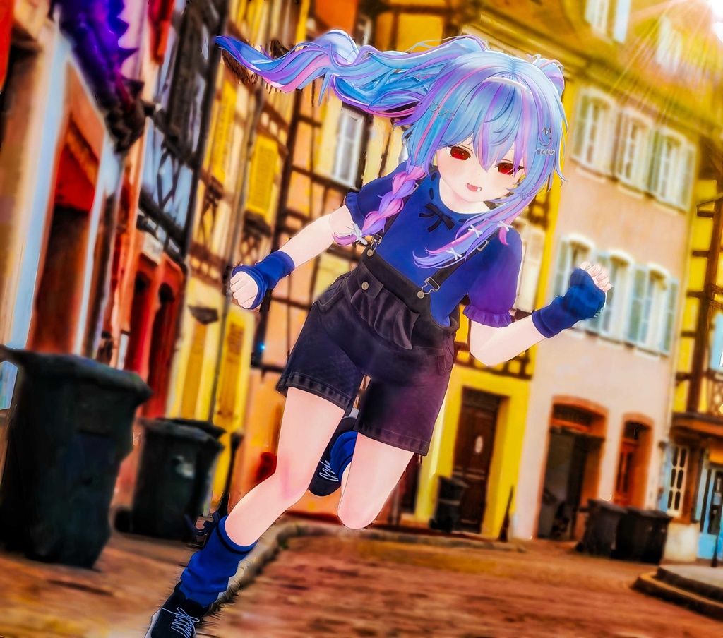 『お散歩デニムコーデ』複数アバター対応衣装