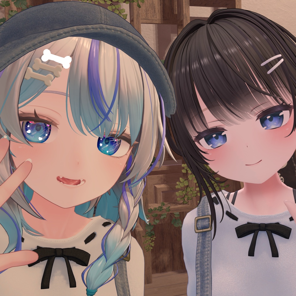 『お散歩デニムコーデ』複数アバター対応衣装