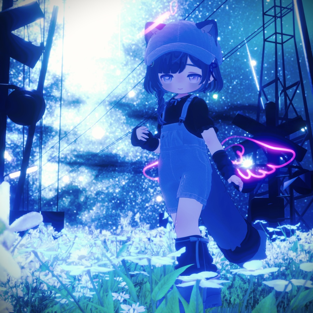 『お散歩デニムコーデ』複数アバター対応衣装