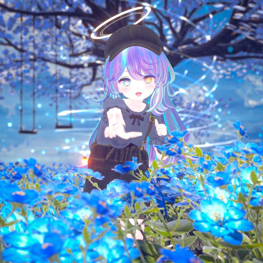 『お散歩デニムコーデ』複数アバター対応衣装