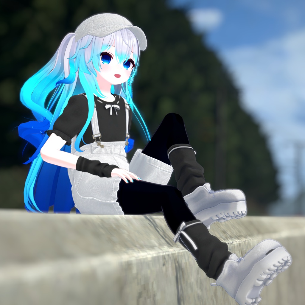 『お散歩デニムコーデ』複数アバター対応衣装