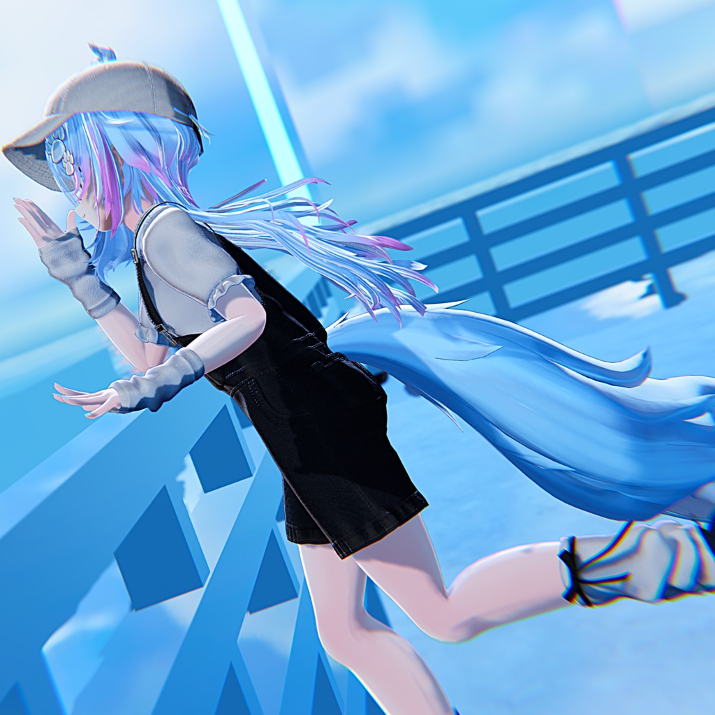 『お散歩デニムコーデ』複数アバター対応衣装