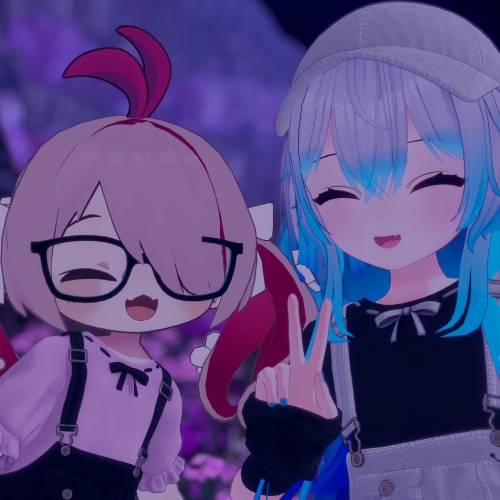 『お散歩デニムコーデ』複数アバター対応衣装