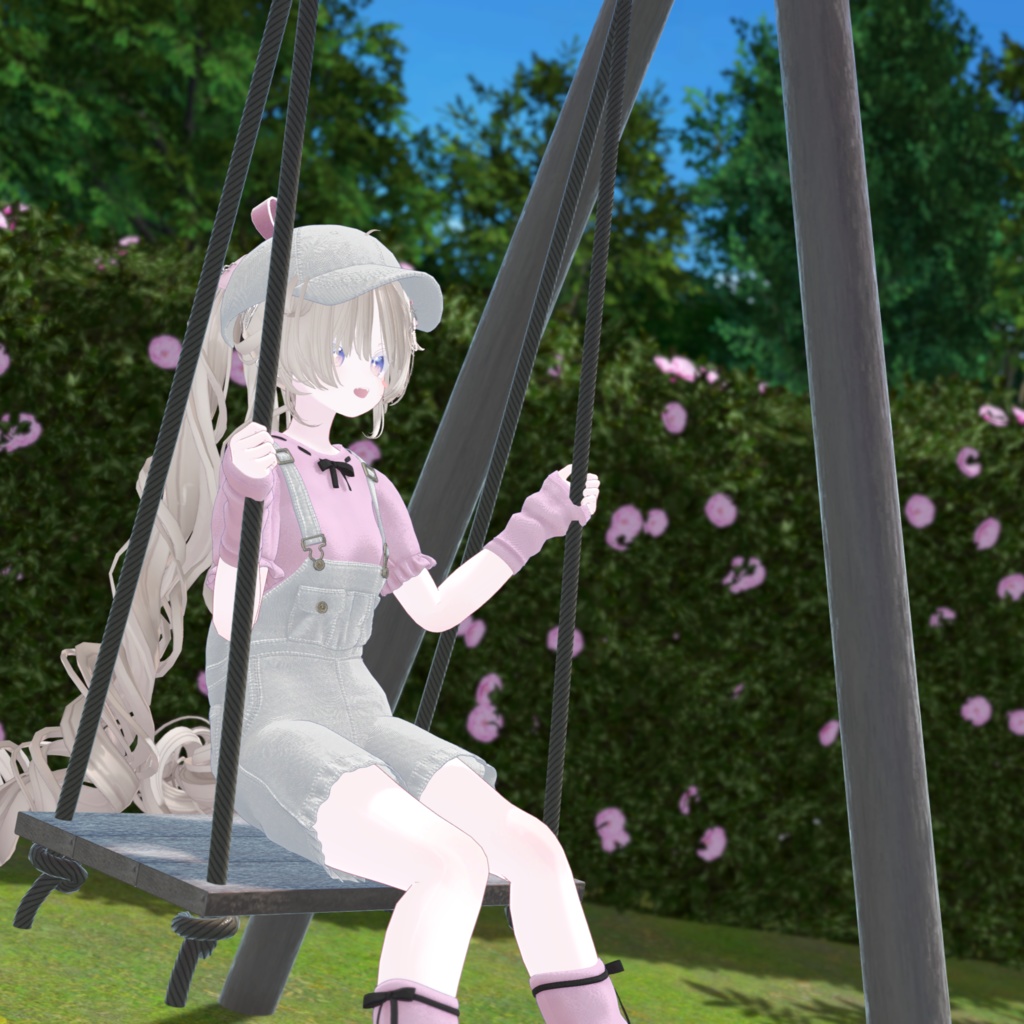 『お散歩デニムコーデ』複数アバター対応衣装