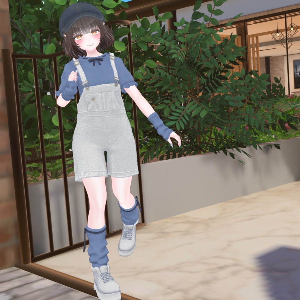 『お散歩デニムコーデ』複数アバター対応衣装