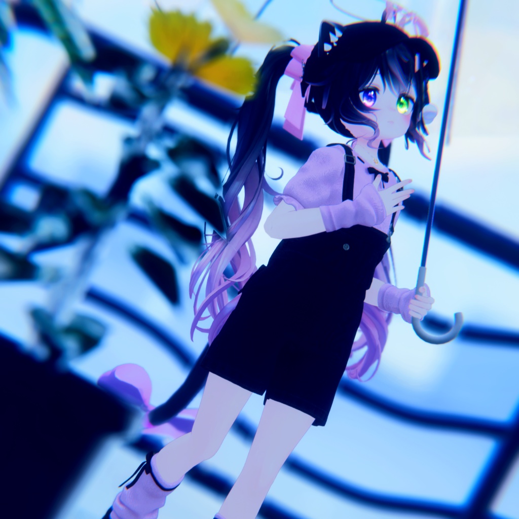 『お散歩デニムコーデ』複数アバター対応衣装