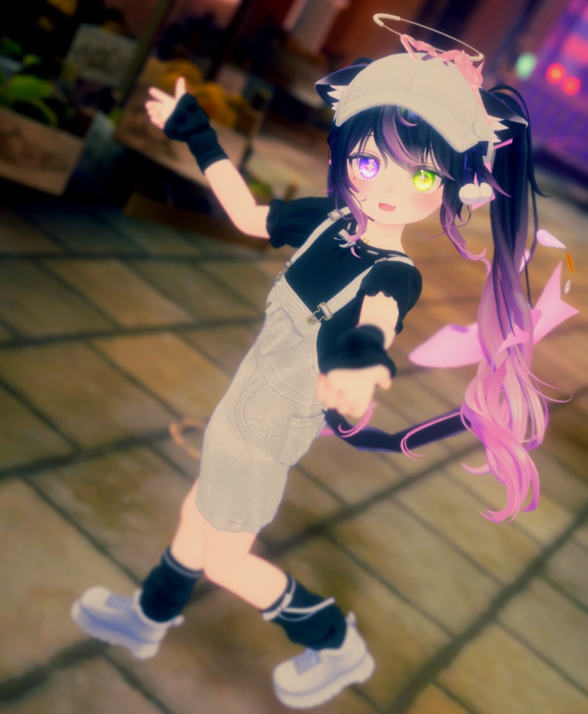 『お散歩デニムコーデ』複数アバター対応衣装