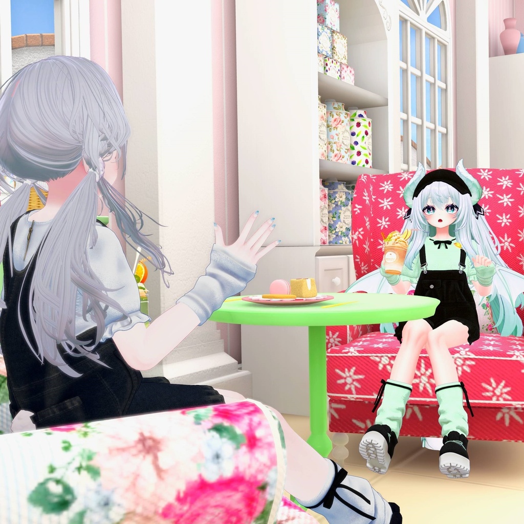 『お散歩デニムコーデ』複数アバター対応衣装