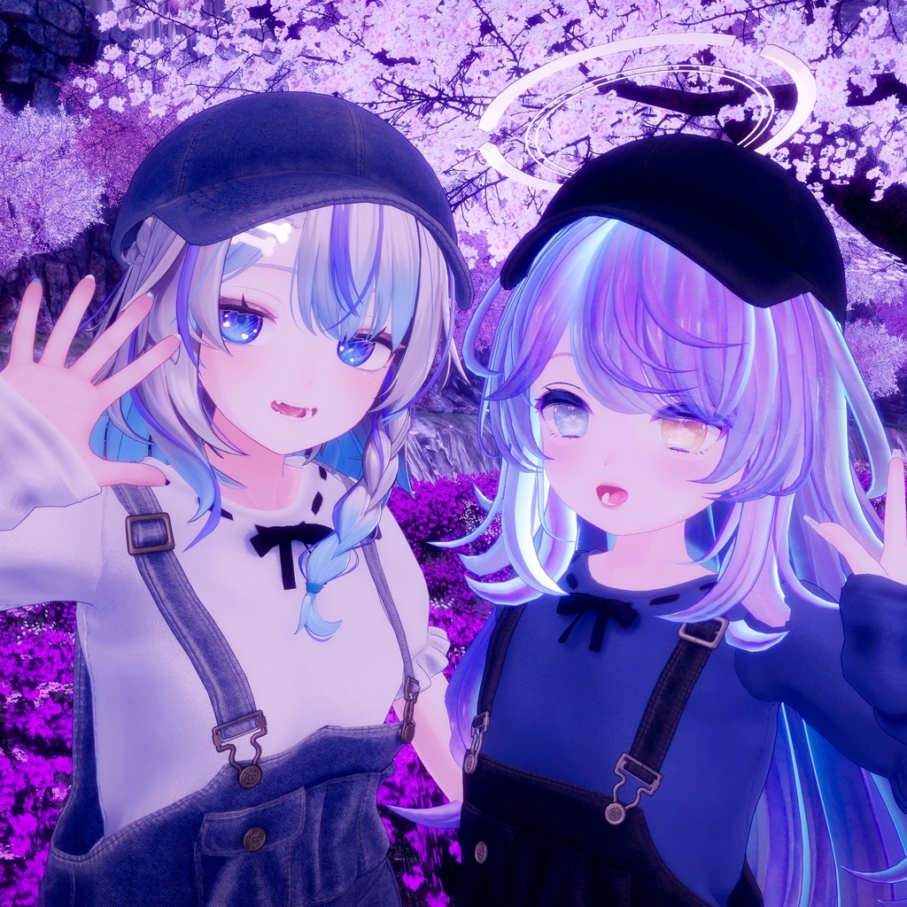 『お散歩デニムコーデ』複数アバター対応衣装