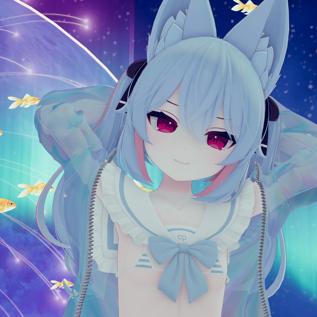 『マイクロジャージセーラービキニ-MJSB』複数アバター対応衣装