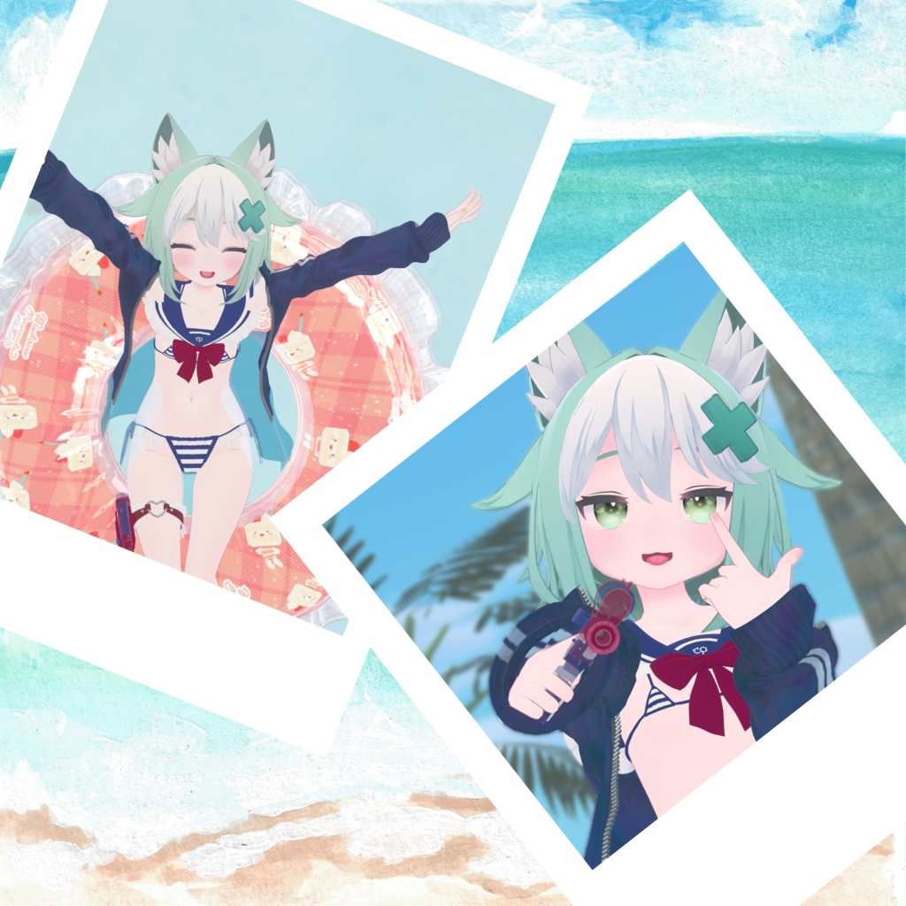 『マイクロジャージセーラービキニ-MJSB』複数アバター対応衣装