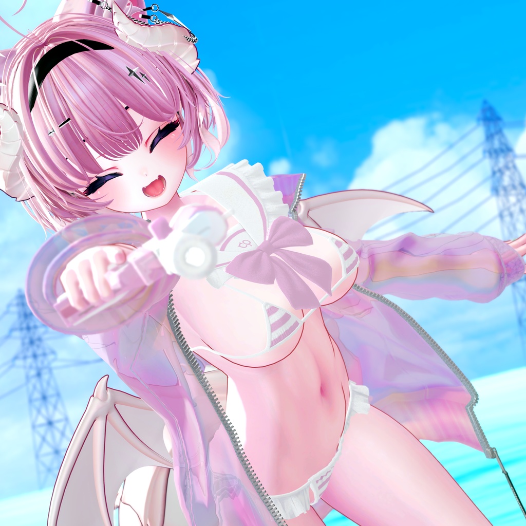 『マイクロジャージセーラービキニ-MJSB』複数アバター対応衣装