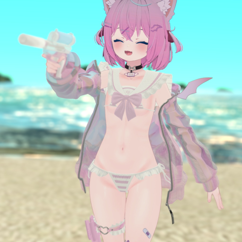 『マイクロジャージセーラービキニ-MJSB』複数アバター対応衣装