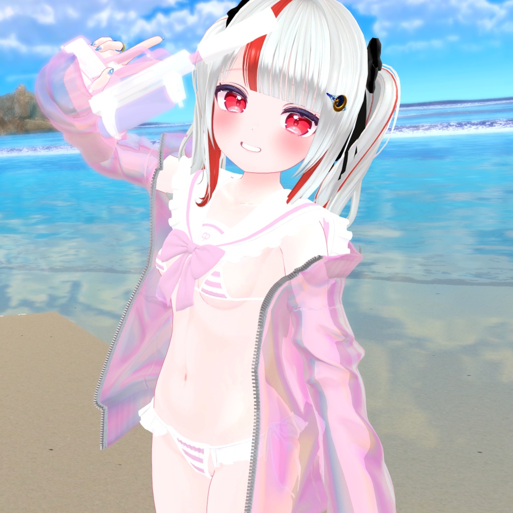 『マイクロジャージセーラービキニ-MJSB』複数アバター対応衣装