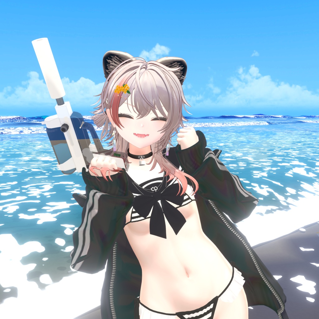 『マイクロジャージセーラービキニ-MJSB』複数アバター対応衣装